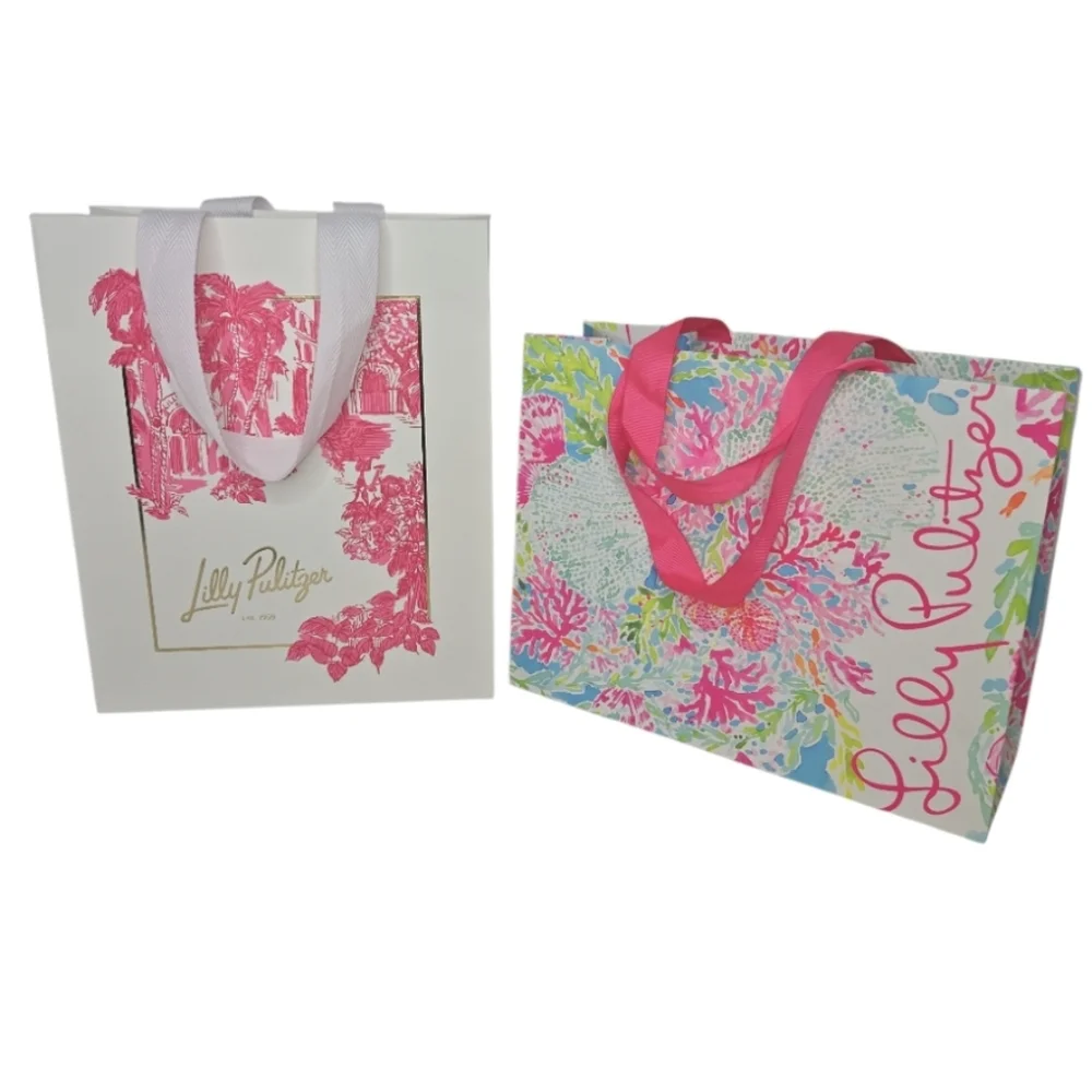 Lilly Pulitzer Paper Gift Bags 2 Styles